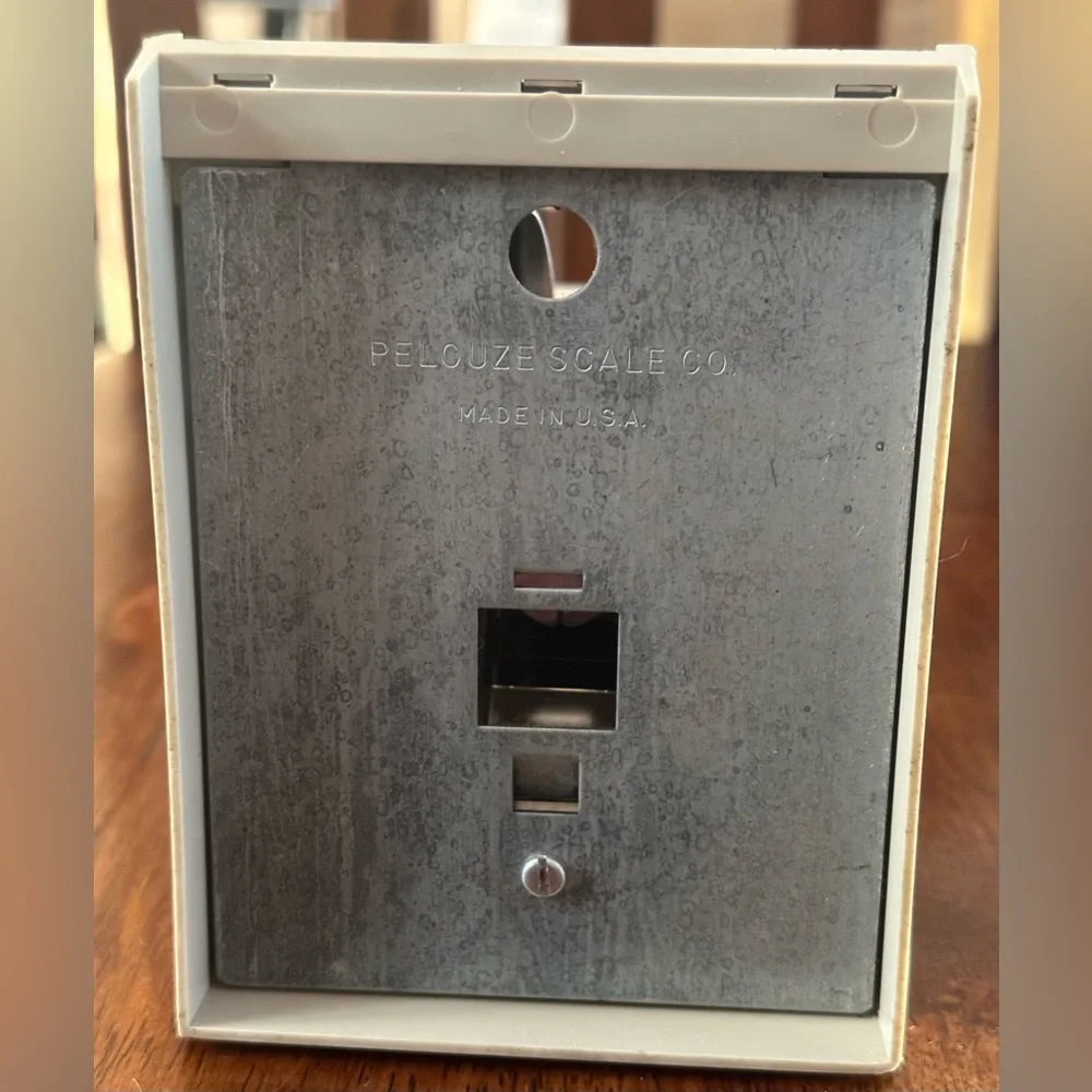 intage Pelouze Postal Scale Viscount X-1 USPS Mail Scale Retro Office Decor